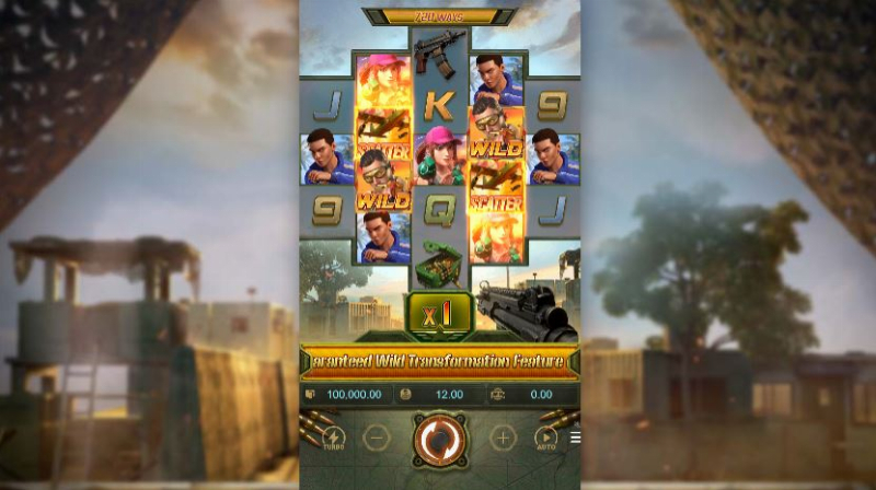 ภาพปกเกม Battleground Royale จาก PG Soft