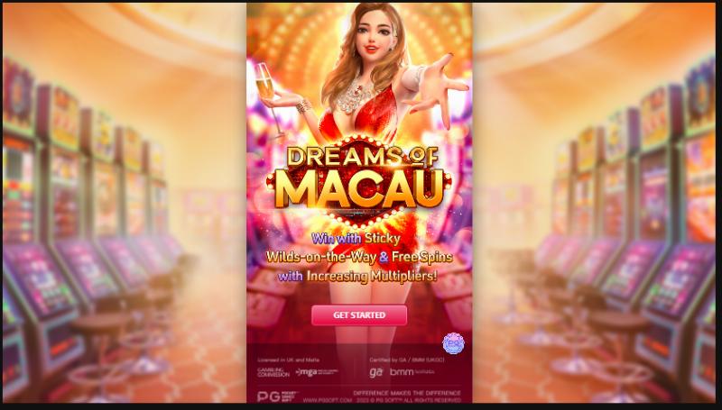 ภาพปกเกม Dreams Of Macau จาก PG Soft