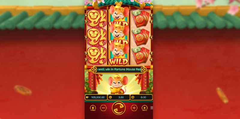 ภาพปกเกม Fortune Mouse จาก PG Soft