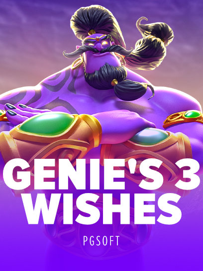 ภาพปกเกม Genies Three Wishes จาก PG Soft