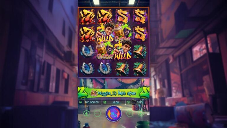 ภาพปกเกม Graffiti Rush จาก PG Soft