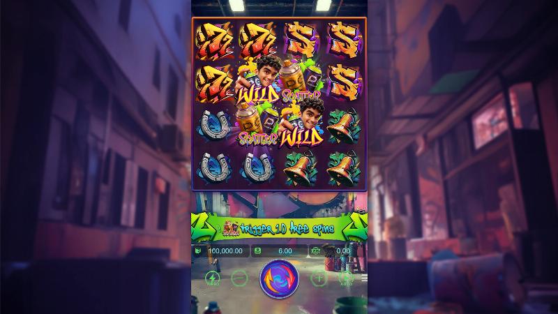 ภาพปกเกม Graffiti Rush จาก PG Soft