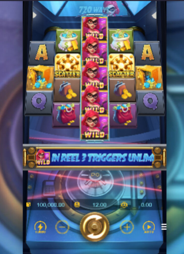 ภาพปกเกม Heist Stakes จาก PG Soft