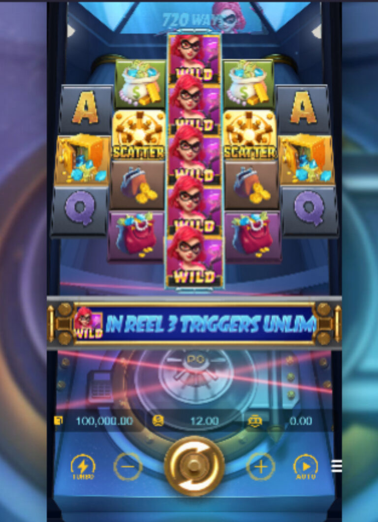 ภาพปกเกม Heist Stakes จาก PG Soft