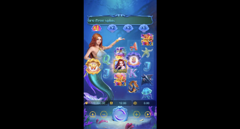 ภาพปกเกม Mermaid Riches จาก PG Soft
