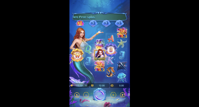 ภาพปกเกม Mermaid Riches จาก PG Soft