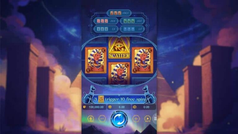 ภาพปกเกม Pharaoh Royals จาก PG Soft