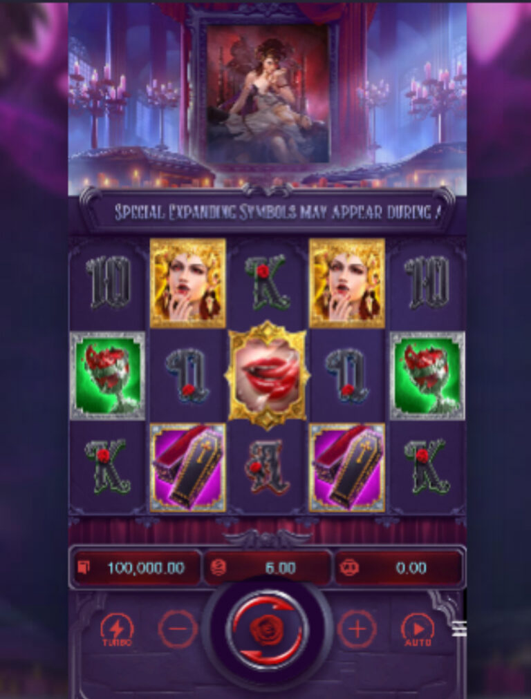 ภาพปกเกม Vampire’s Charm จาก PG Soft